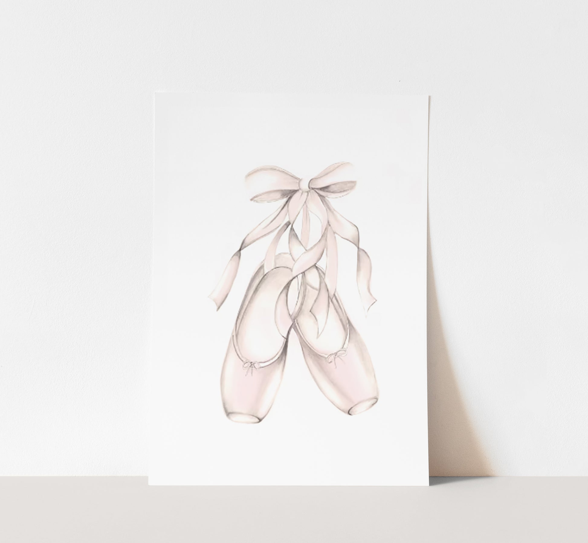Ballet Shoes Print - Studio Q - Art by Nicky Quartermaine Scott