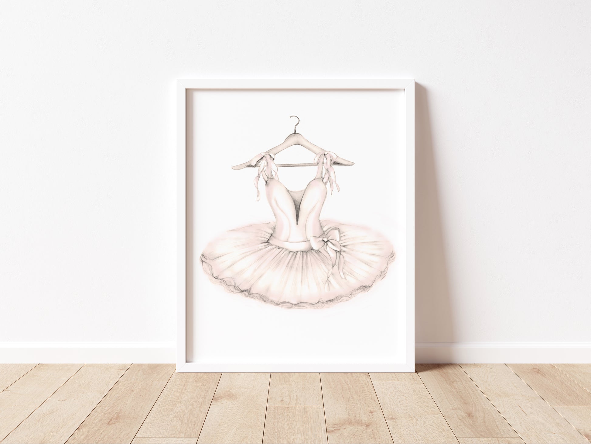 Ballet Tutu Art Print - Studio Q - Art by Nicky Quartermaine Scott
