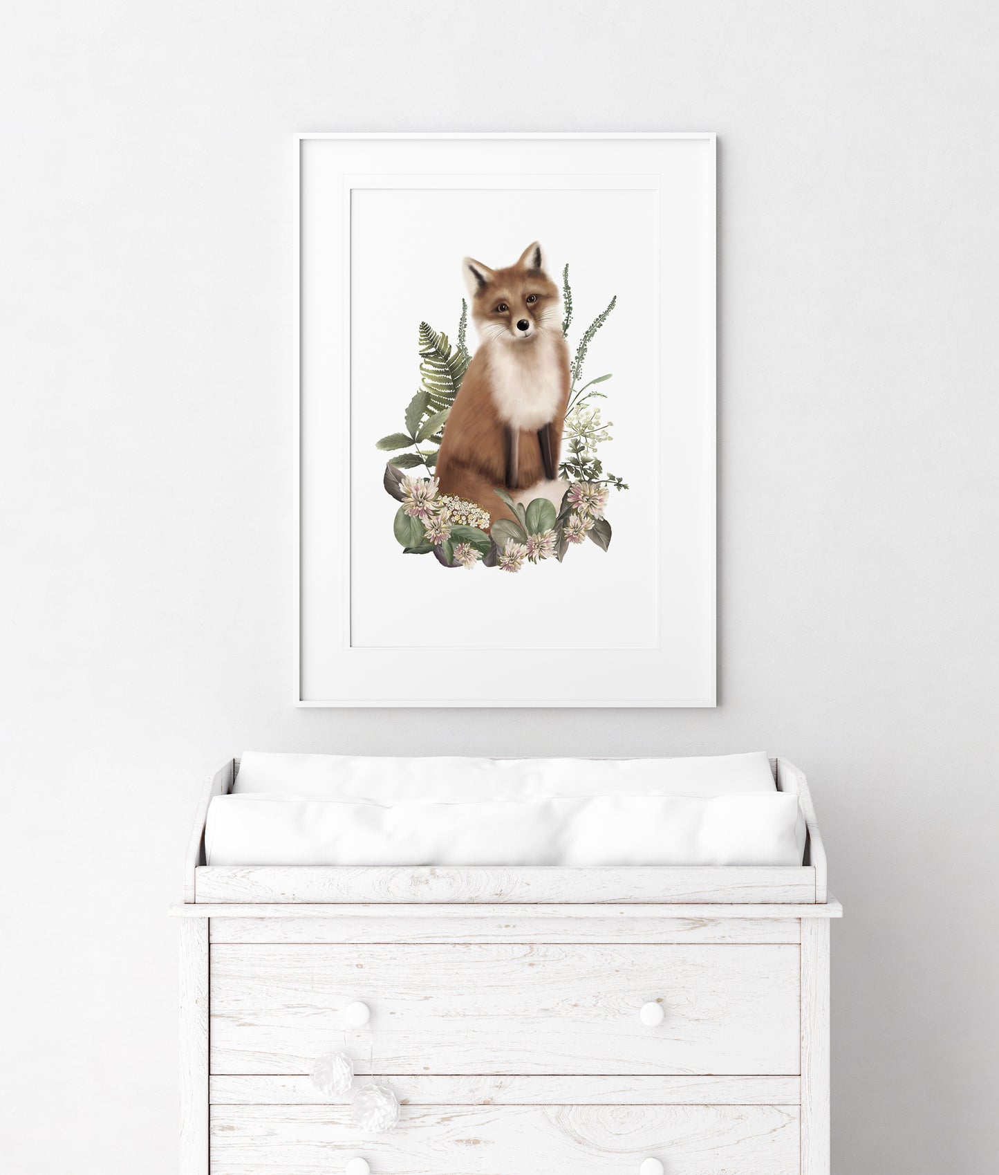 Bramble Fox 2 Art Print- Studio Q - Art by Nicky Quartermaine Scott