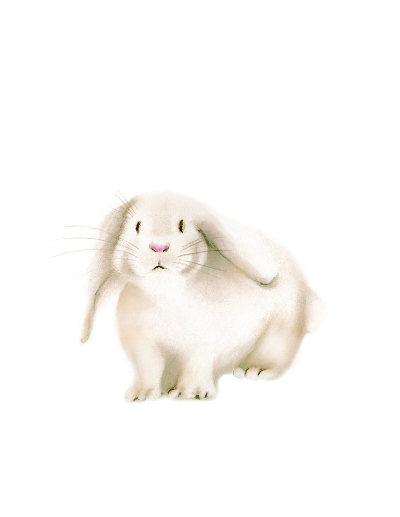 Bunny Nursery Art Print - Studio Q - Art by Nicky Quartermaine Scott