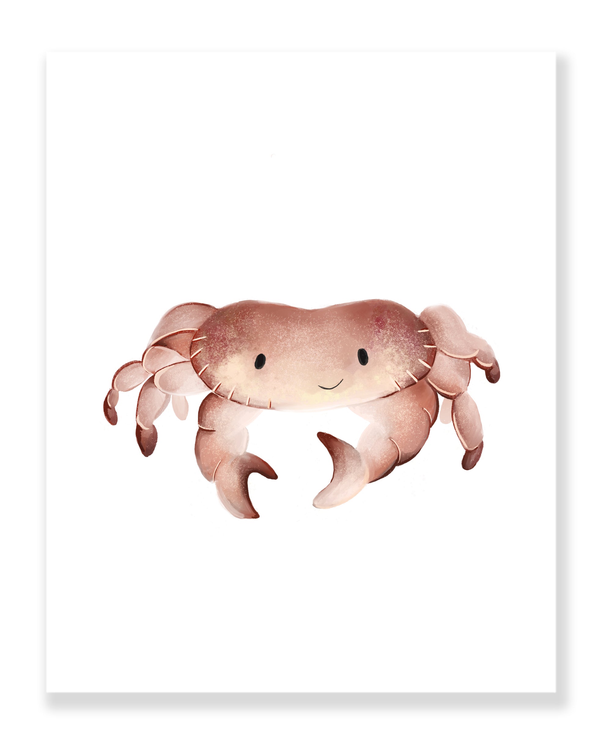Crab Nursery Print - Studio Q - Art by Nicky Quartermaine Scott
