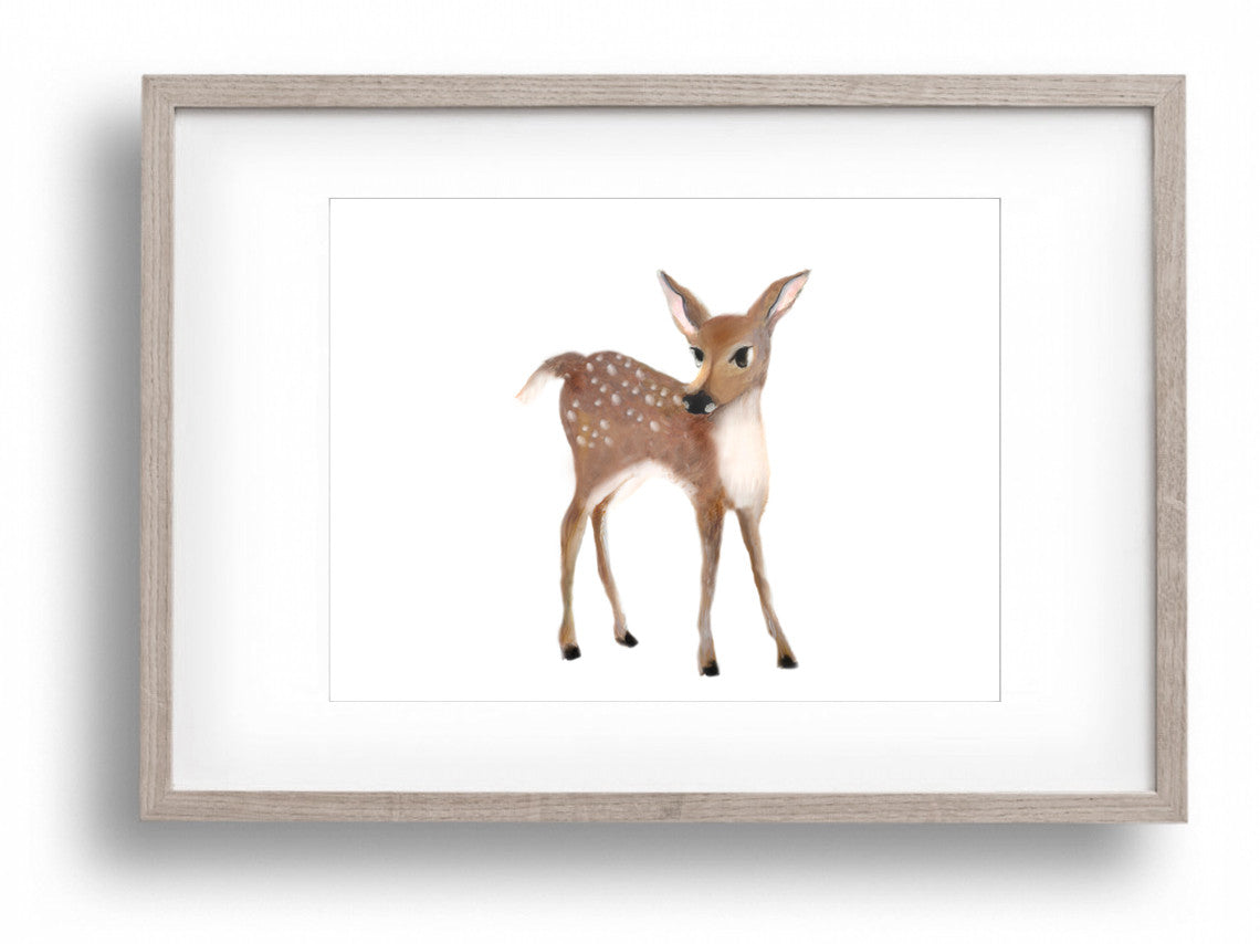 Deer Nursery Art Print - Studio Q - Art by Nicky Quartermaine Scott