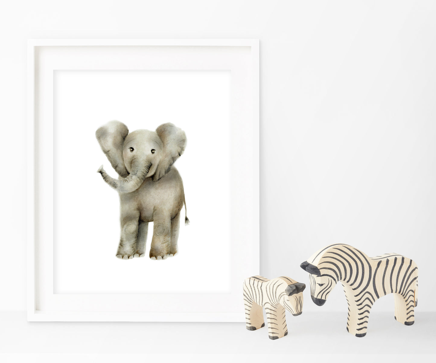 Elephant Nursery Art Print - Studio Q - Art by Nicky Quartermaine Scott