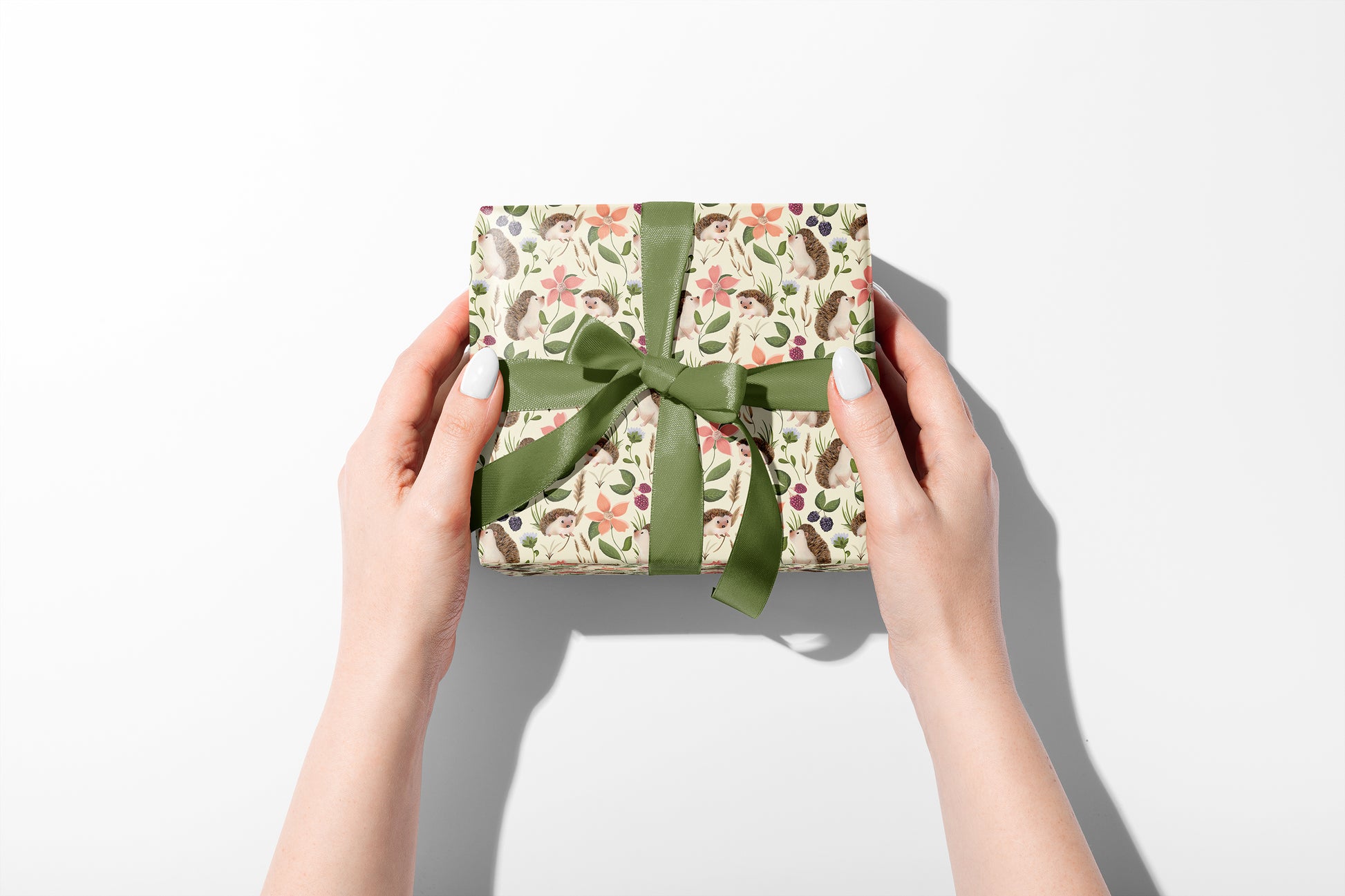 Bramble Floral Wrapping Paper in Evergreen - 5 Sheets – Studio Q