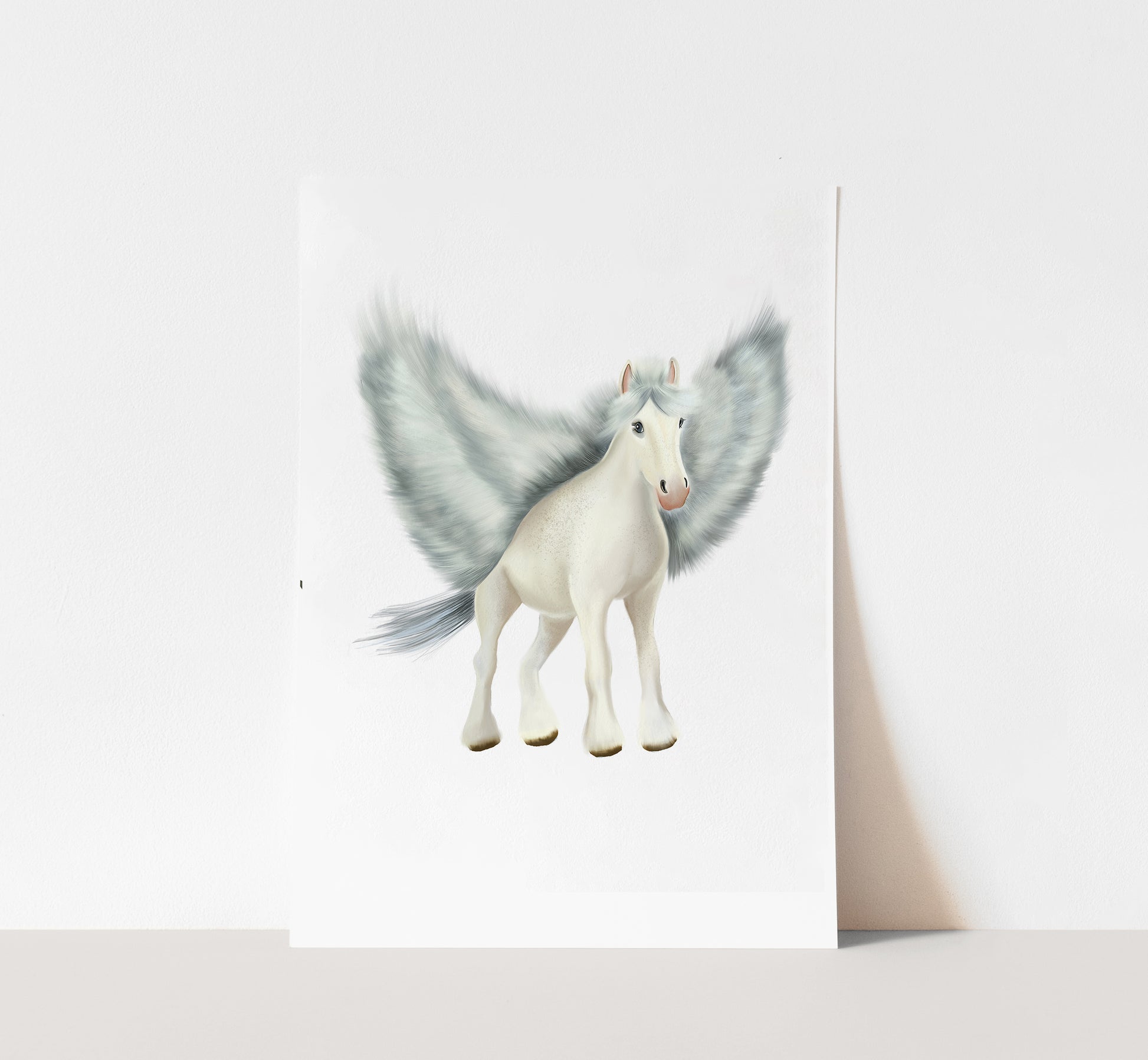 Pegasus Nursery Art Printtudio Q - Art by Nicky Quartermaine Scott