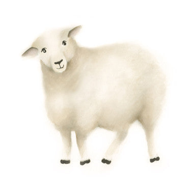 Sheep Nursery Art Print 1 - Studio Q - Art by Nicky Quartermaine Scott